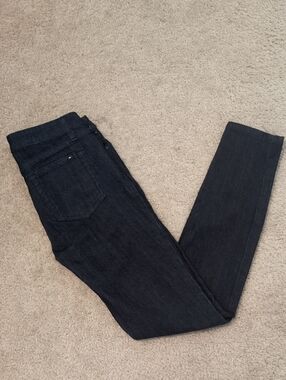 Tommy Hilfiger Mid-rise Women's Dark-Wash Pants
